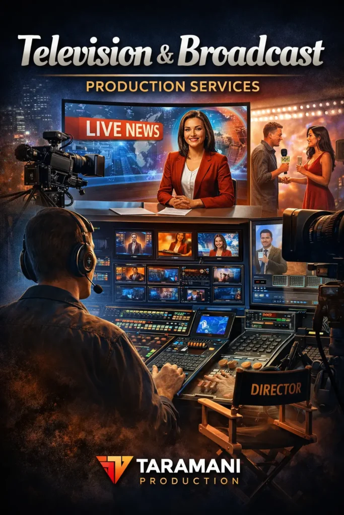 Television & Broadcast Production - taramaniproductions