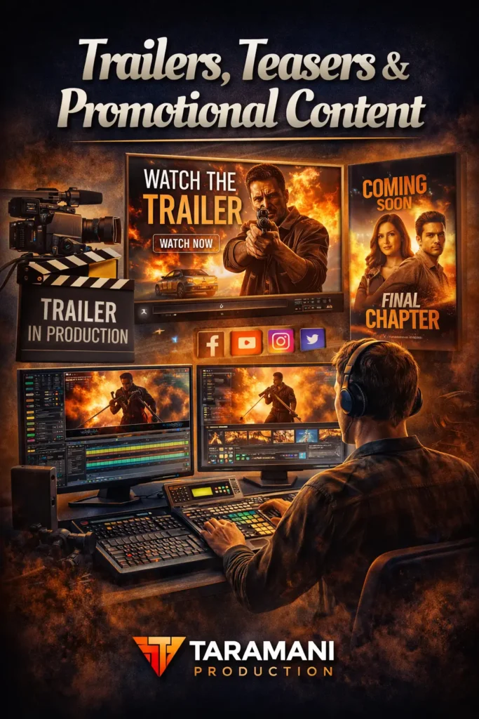 Trailers, Teasers & Promotional Content - taramaniproductions